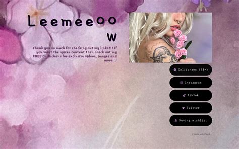 🍆 Leemee00W Onlyfans Leak XXX 41 Videos