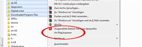 Leerzeichen in Datei- und Ordnernamen - Windows Client