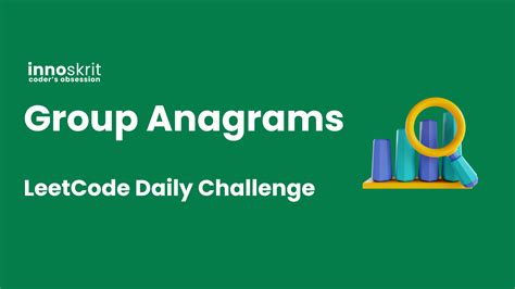 Leetcode group anagrams together.  2.  Group Anagrams Given an array o...