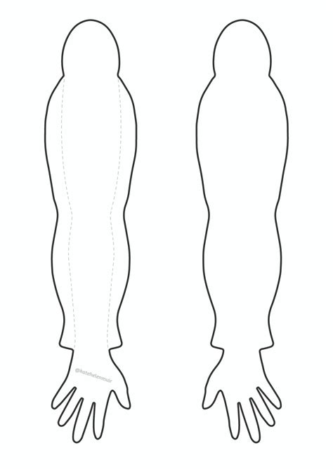 Left Arm Template For Tattoo