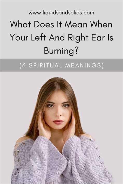 Left ear burning spiritual meaning. Pressure in the left ear could indicate an incoming spiritual message or heightened sensitivity to your surroundings. Pressure in Crowded Places. Sensitivity to Collective Energies. Feeling pressure in the ears in crowded areas might suggest an acute sensitivity to group dynamics or collective energies. 