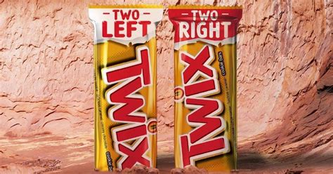 Left twix. The Left twix is bath chocolate. If you compare the cross sections, Left Twix has more cookies and less caramel. With a lighter cookie layer, Left Twix has an extra layer of caramel that will absorb it. The Twix on the left has less tension in the caramel than the Twix on the right. Left Twix has a relatively thicker caramel ‘blanket’. 