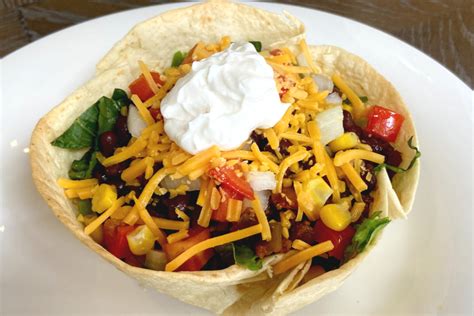 Leftover Hamburger Taco Salad - An Easy 10 Minute Recipe