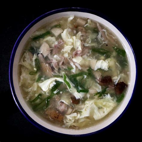 Leftover roast duck egg drop soup – Umami Days