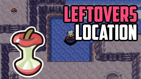 Leftovers pokemon emerald. Things To Know About Leftovers pokemon emerald. 