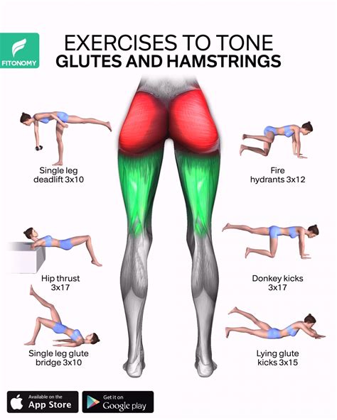 Leg Exercise Exercise for Glutes and Hamstring Diet & Fitness