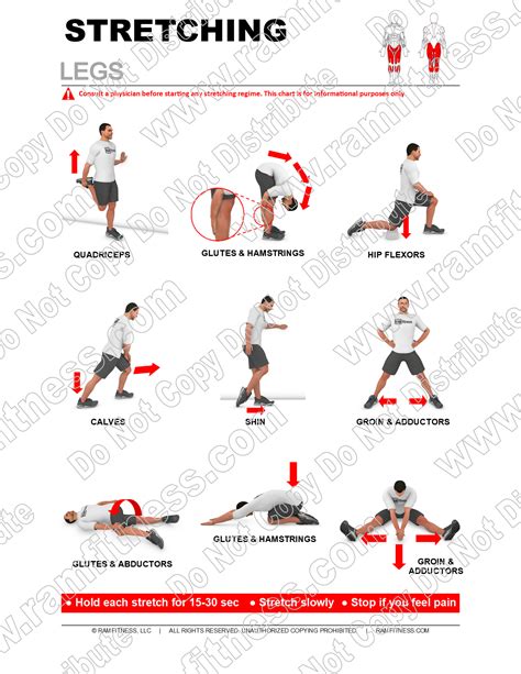 Leg stretching exercises for beginners.  Leg Stretches for Beginners at...