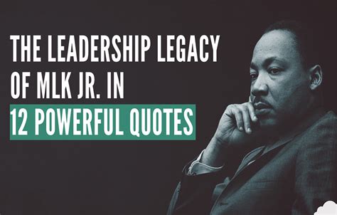 Legacy Leadership Lessons From Martin Luther King