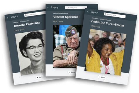 Legacy com obituaries.  Explore Life Stories, Offer Condolences and Send Flow...