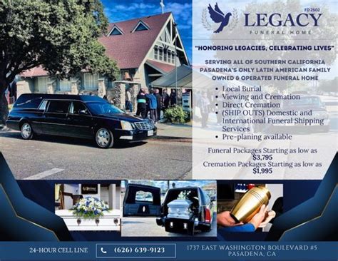 Legacy funeral home pasadena.  Funeral Service & Cemetery Browse Pas...