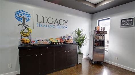 Legacy healing center. Call Legacy Healing Center 24/7 to speak with an intake specialist. Calls are completely confidential. 888.534.2295 . Drug detox is often done as an individualized treatment program based on the patient’s needs, risks, addiction, co-occurring disorders, and more. Everyone experiences withdrawal differently, so a personalized approach works best. Proper rehab … 