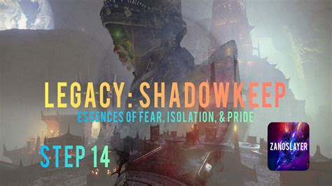 Legacy: Shadowkeep Defeat the three remaining Nightmare bosses to collect their Essences: the Essence of Fear, the Essence of Isolation, and the Essence of Pride. Each piece of Dreambane armor crafted is another step closer to entering the Pyramid and searching within for anything that can help stave off the impending threat Ikora has warned us .... 