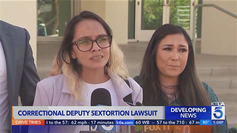 Legal action announced after Riverside County correctional deputy accused of sextortion