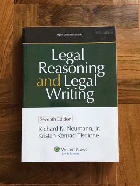 Legal reasoning and writing textbooks in law. - Sony vaio all in one desktop manual.
