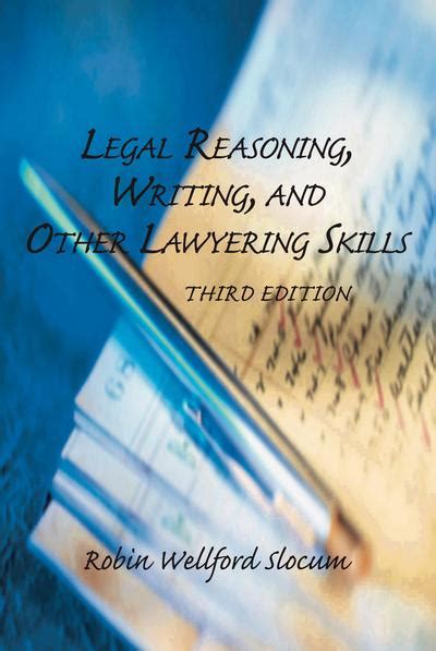 Legal reasoning writing and other lawyering skills 3rd edition teachers manual. - Rondom het tolhuys aan rijn en waal..