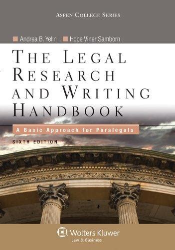 Legal research writing handbook 6e w paralegal law pract exp. - Honda sa50 elite 50 lx sr s full service repair manual 1988 2002.