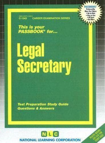 Legal secretary test preparation study guide. - Survival analysis solution manual klein and moeschberger.