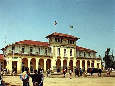 Legehar Train Station Addis Abeba Ethiopia.. Old time …