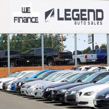 Legend auto sales. Specialties: More repeat customers than anybody else. Find out why. From lifted trucks to commuter sedans and everything in between. Browse our vast inventory and find your next ride. Sell or Trade -- Get more than expected at 110% KBB Value of your vehicle. All of our vehicles come with a 3 month/3000 mile limited warranty. Established in 2008. Welcome … 