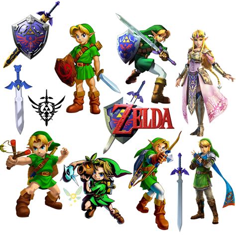 Legend of Zelda Clip Art - Etsy