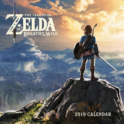 Read Online Legend Of Zelda Breadth Of The Wild 2019 Wall Calendar By Nintendo