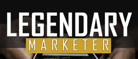 Legendary marketer. 5 days ago · Legendary Marketer is a total package of online courses focusing mainly on what David Sharpe calls the “Big 4” of online business models: Affiliate Marketing. Digital Products. Coaching and Consulting. Events and Masterminds. All of these models work because they meet these three criteria, according to Jay Abraham: 