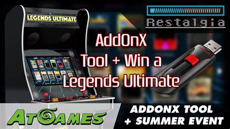 Legends ultimate addonx tool.  addon tool https Hello and help! Got my Legends Ultimate Arcade f...