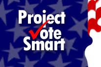 Legislative profile from project vote smart
