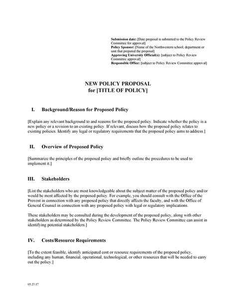The proposal must be submitted as an MS Word file with 1-inch margins and using 12-point Times New Roman font. The requirements set forth below must be formatted as shown in OLC’s “Template for Sample Proposal”. Proposed legislative language. The proposed legislative language should be the first element of the proposal. The 