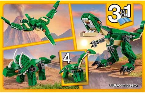 Lego 31058 alternate instructions.  Tutorial: Lego 31058 (Mighty Dinosaurs) A...