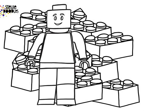 Lego Coloring Pages Free Web Free Lego Coloring Pages! Printable