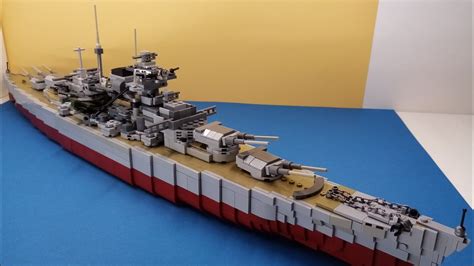 Lego DKM Bismarck #2 DKM Bismarck, scale 1:155 Pride …