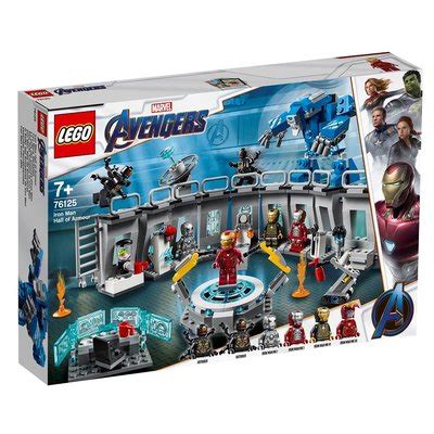 Lego Marvel Avengers Iron Man Zırh Salonu 76125.