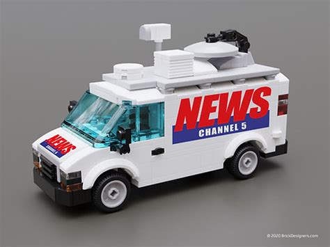 Lego News Van