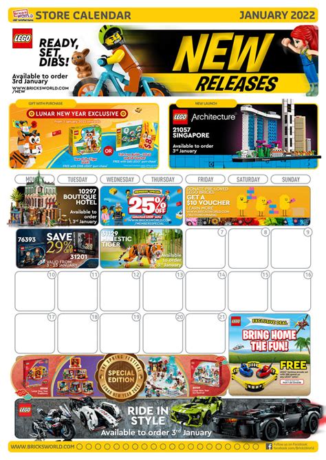 Lego Promo Calendar 2022