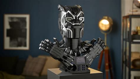 Lego Reveals 3000 Piece Black Panther Life-Sized Bust