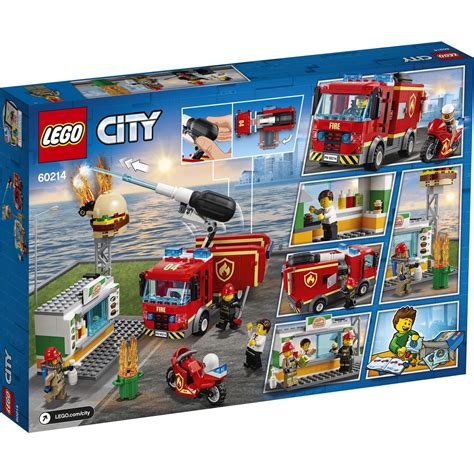 Lego city hamburgerci yangın söndürme
