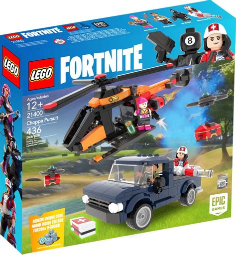 Lego fortnite set. Fortnite 6-SH Dart Blaster - Camo Pulse Wrap, Hammer Action Priming, 6-Dart Rotating Drum, Includes 6 Official Elite Darts. 7,734. 900+ bought in past month. $1650. List: $21.99. FREE delivery Thu, Mar 21 on $35 of items shipped by Amazon. Or fastest delivery Wed, Mar 20. Ages: 8 years and up. 