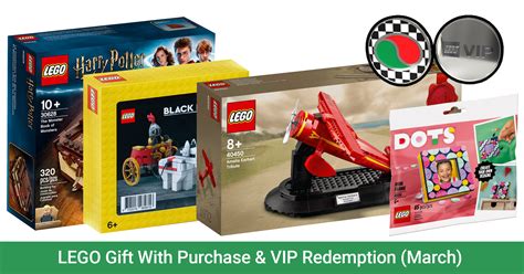 Lego gift with purchase. One set per household. Cannot be applied to previous purchases. If you return the qualifying LEGO purchase(s) to us for a refund, the gift must also be returned ... 