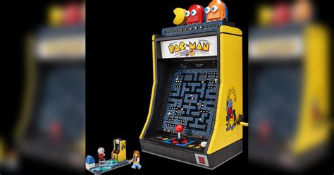 Lego goes back to the '80s with a Pac-Man cabinet - and it has a hand crank