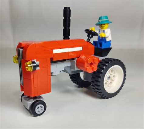 LEGO MOC Tractor by revilor | Rebrickable - Build with LEGO MOC - Tractor Browse MOCs MOCs by revilor MOC-68633 Tractor by revilor MOC-68633 • 125 parts • City > Farm Download the free Building Instructions for this MOC: 60287_Tractor_MOD.pdf March 7, 2021, 2:11 a.m. 17.7 MB Details Comments 3 Inventory 125 Buy Parts ? Photos 0.