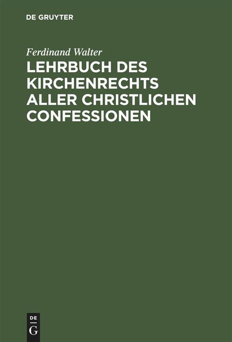Lehrbuch des kirchenrechts aller christlichen confessionen. - Feldzug rudolfs i. von habsburg gegen burgund im jahre 1289.