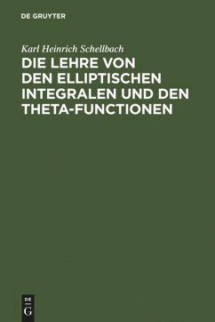 Lehre von de elliptischen integralen und den theta funktionen. - Produtividade agrícola, pesquisa e extensão rural.