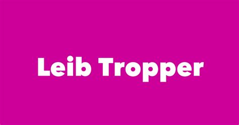 Leib Tropper