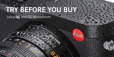 Leica Store Online Test Drive the Leica Q2 for 48h