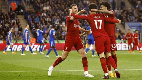 Leicester city liverpool live