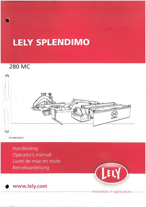 Lely splendimo 280 mc operators manual. - Padias hayden mcneil organic chemistry manual.