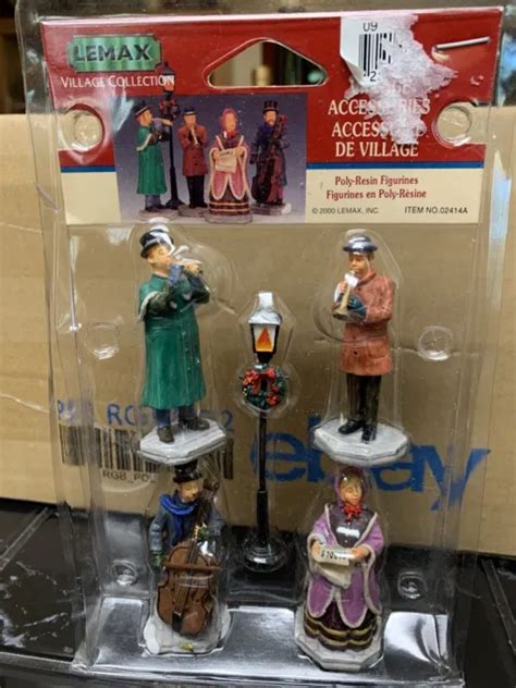 Lemax Village Collection A Christmas Song Poly-Resin Figurines