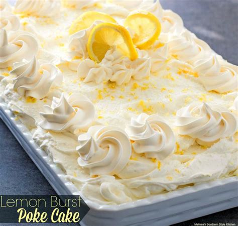 Lemon Burst Poke Cake