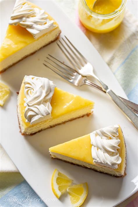 Lemon Cheesecake Recipe - Saving Room for Dessert